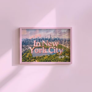 Carte postale de New York, art new-yorkais, estampes rétro NY, impressions photo vintage, art new-yorkais, impression d'art tendance, impression numérique New York