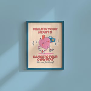 Funky Retro Boombox Art - Kids Room and Playroom Decor