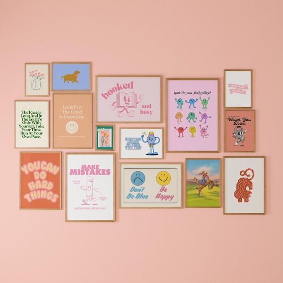 Kids Poster Set: Playroom & Classroom Prints (Digital Downloads)