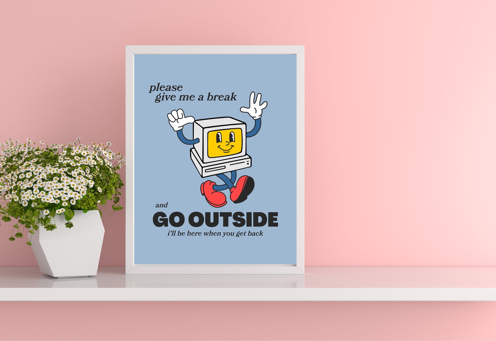 Give Me a Break-digital Download-wall Art Print-retro - Etsy