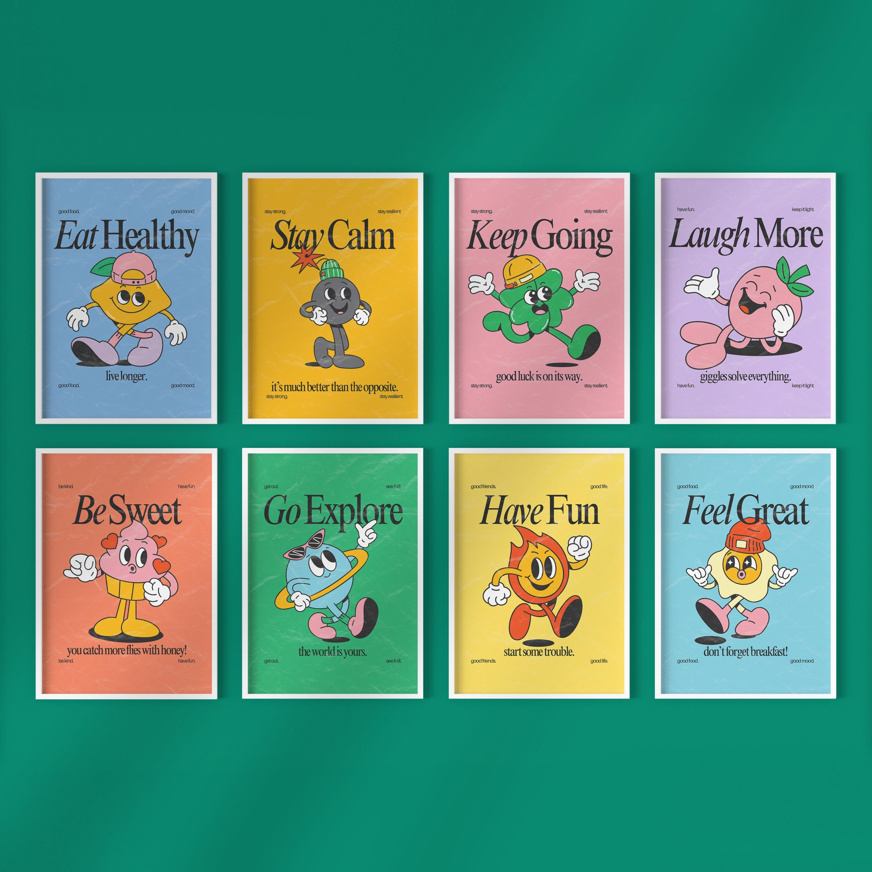 Looney toons poster - Etsy 日本