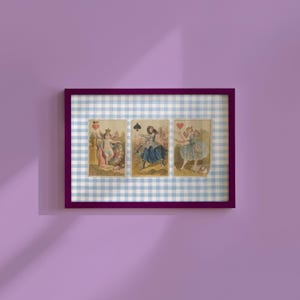 Vintage-Stil, Queen Kunstdruck, Spielkarte Poster, Wanddekor, digitaler Download, Retro Dekor, druckbare Kunst, Fairy Art, Mädchen Dekor