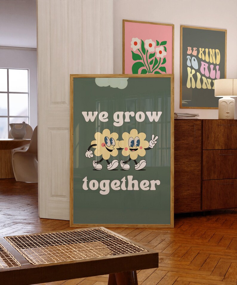 Classroom Art Print: Retro Kids Wall Decor - Digital Download image 4