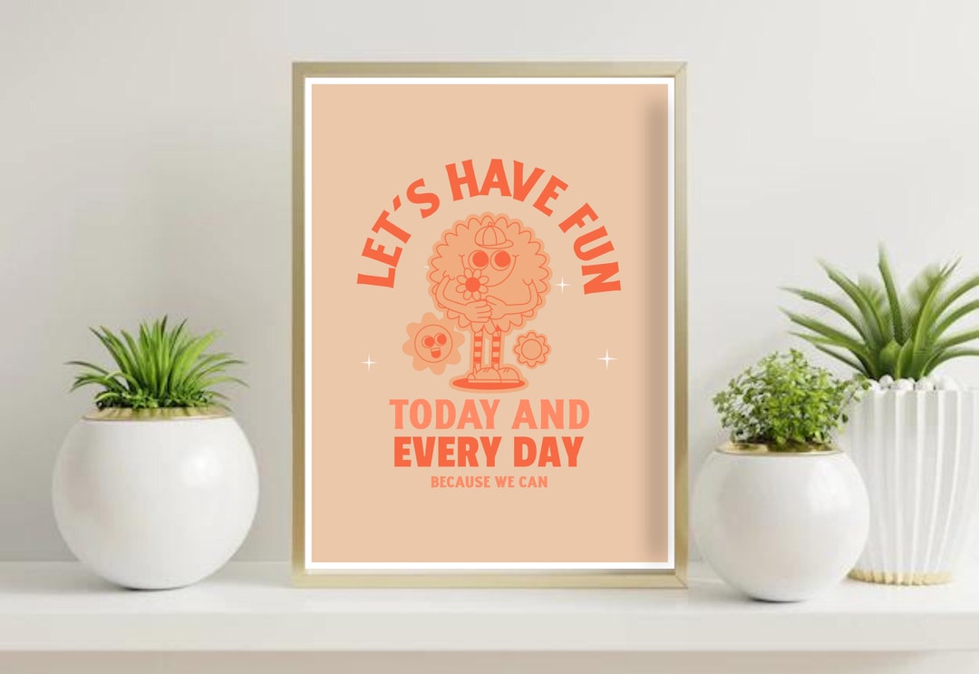 Let's Have Fun Printable Classroom Poster Class Decor - Etsy