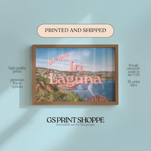 See You In Laguna Beach Horizontal Art Print