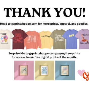 a group of t - shirts with the words thank you