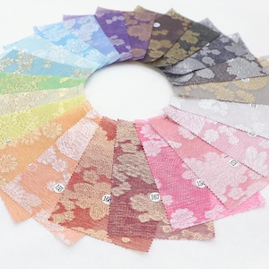 Traditional Korean Hanbok Fabric Silver, Gold shades (22 color) |  110cm Wide Hanbok card making Hanbok Doljanchi Korean fashion SH001