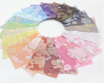 Traditional Korean Hanbok Fabric Silver, Gold shades (22 color) |  110cm Wide Hanbok card making Hanbok Doljanchi Korean fashion SH001