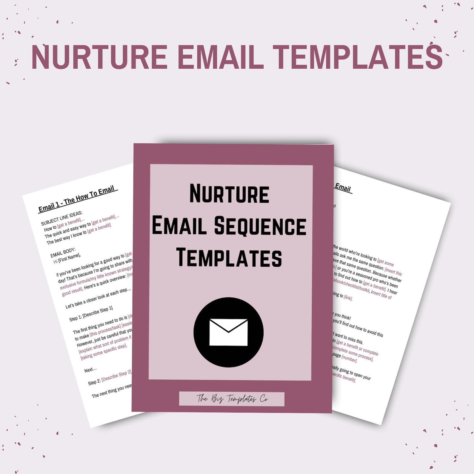 Nurture Email Templates Nurture Email Templates