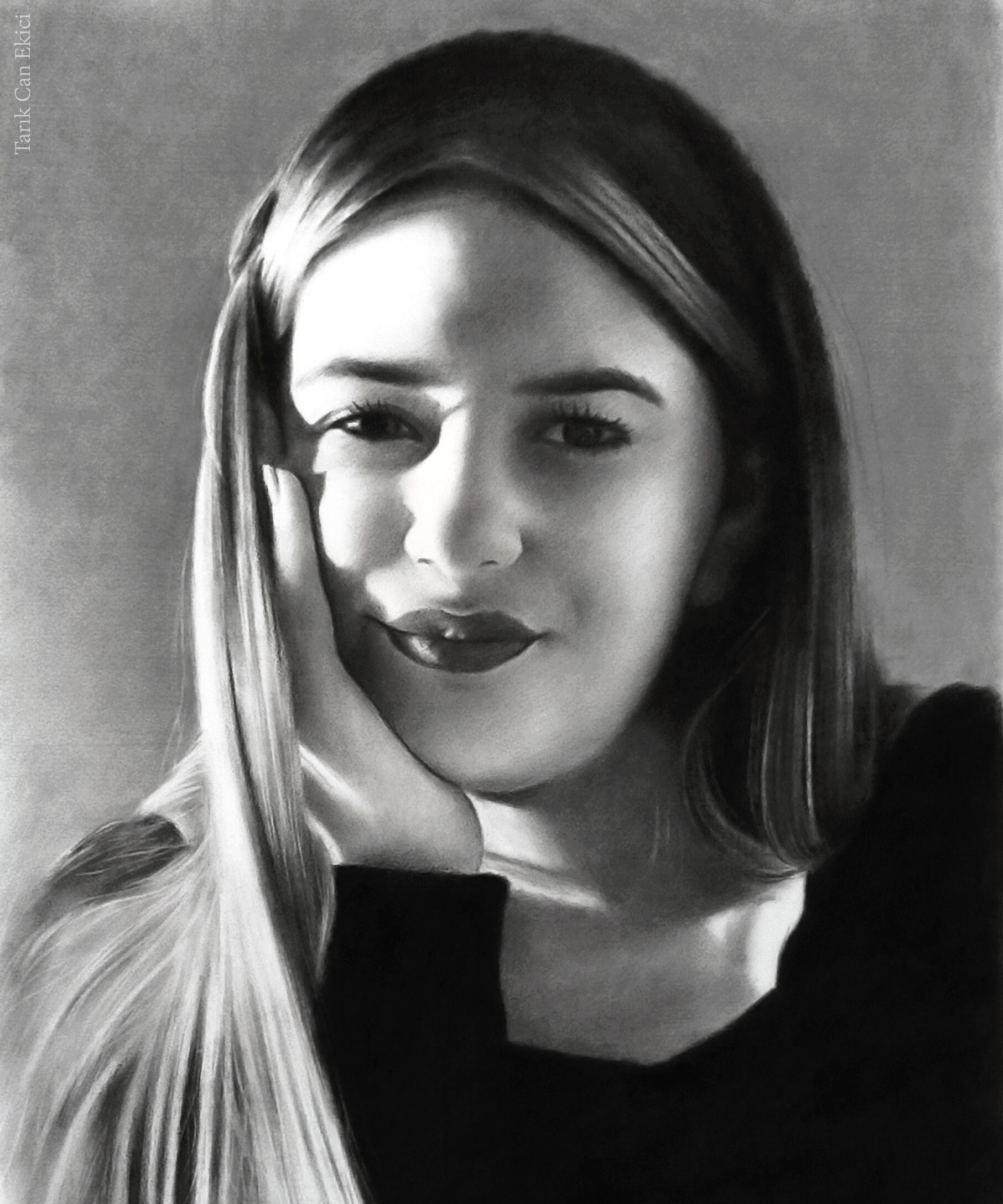 Passion Artwork Original Charcoal Portrait Drawing From Photo Charcoal Art  Realistic Drawing Face Drawing Hand Painted Portrait 