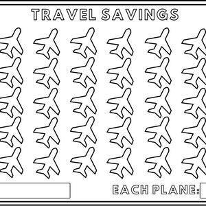 Travel savings tracker