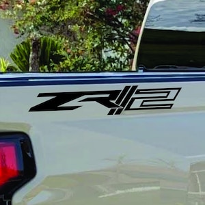 Chevy Colorado ZR2 Bison Bedside Decal – Vinyl Side Graphic Kit for Chevrolet Colorado 2019-2025 – Multiple Colors Available