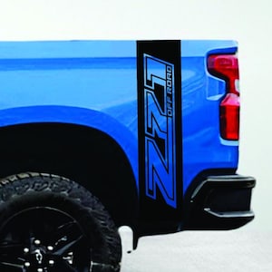 Z71 Bedside Decal Set (2 pcs) – Chevy Silverado 1500 Vinyl Stripes | Fits 2019-2025