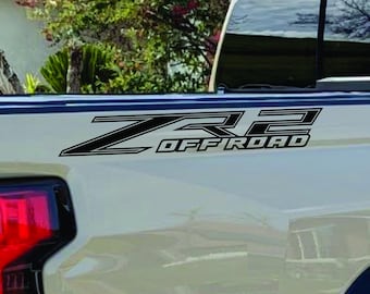 Chevy Colorado ZR2 Bison Bedside Decal – Vinyl Graphic Kit