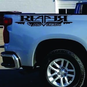 Chevy Silverado Bedside Decal (2 pcs), Reaper Decal, Chevy Stickers, fits 2019,2020.2021,2022, 2023 , Multiples Color Available, Truck Decal
