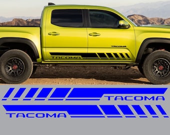 Toyota Tacoma Rocker Panel Vinyl Decal Kit (2013-2023)