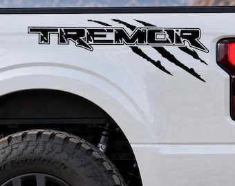 Tremor Claws Decal, Bedside Truck Decal, Fits Ford F150,F250, Ford Ranger,  Pick up Truck Sticker Scratches Decal (2 pieces )