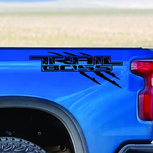 3D Raised Matte Black Tailgate Letters For 2019-2023 Chevy Silverado 1500 & 2500HD – Custom Adhesive-Backed Decals 8 thumbnail image