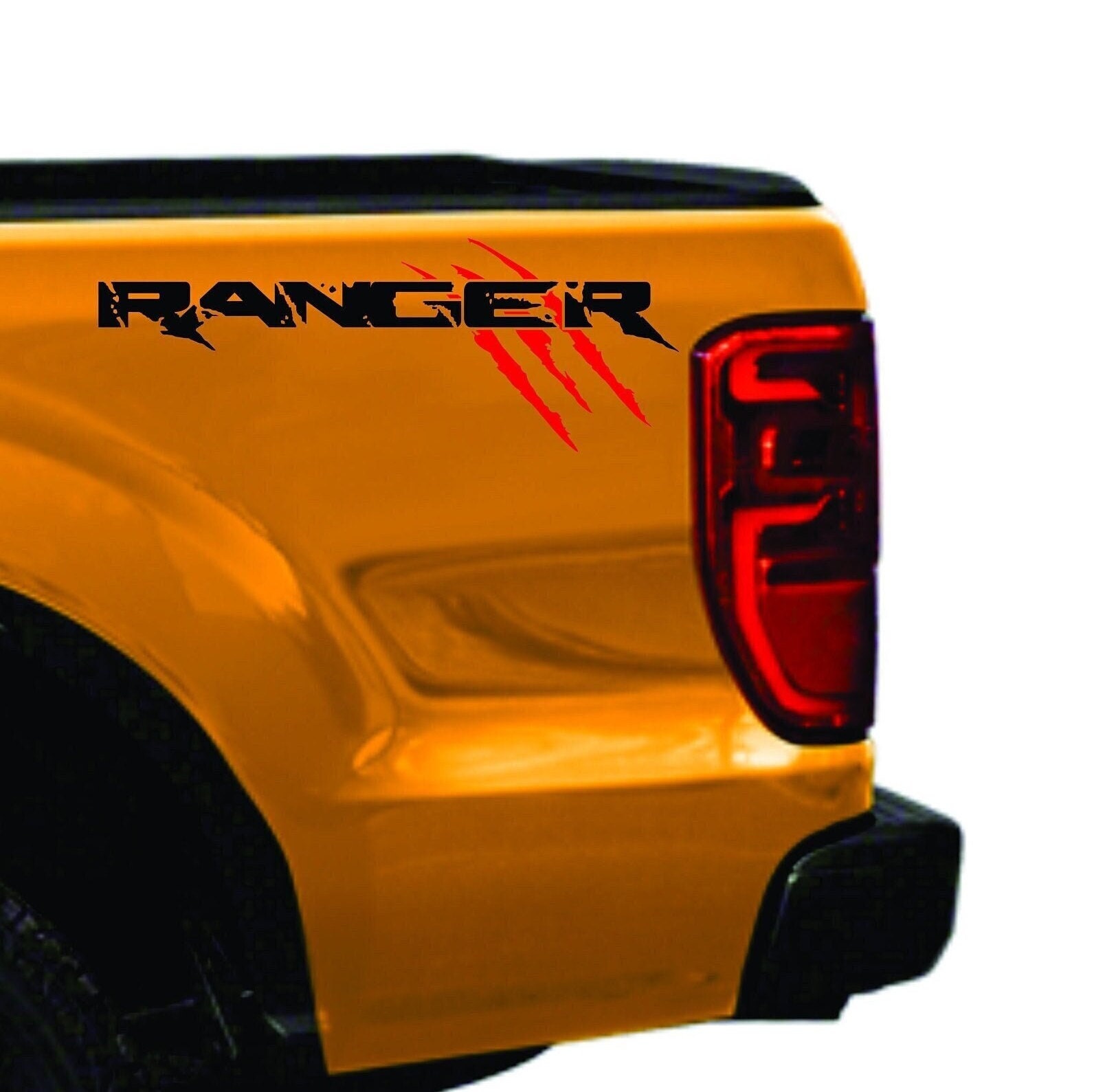 Ford Ranger Bedside Decal Sticker Set Of 2 – 12 X 1.6, Custom Made In the  USA