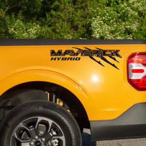 Raptor Scratches Decals For Ford F-150 Bedside – 6 Colors – Gloss Or Matte – Oracal