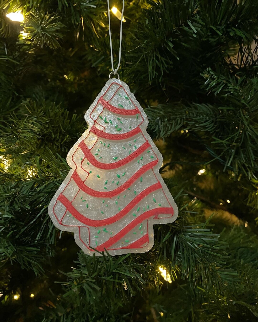 Christmas Tree Cake Freshie Etsy