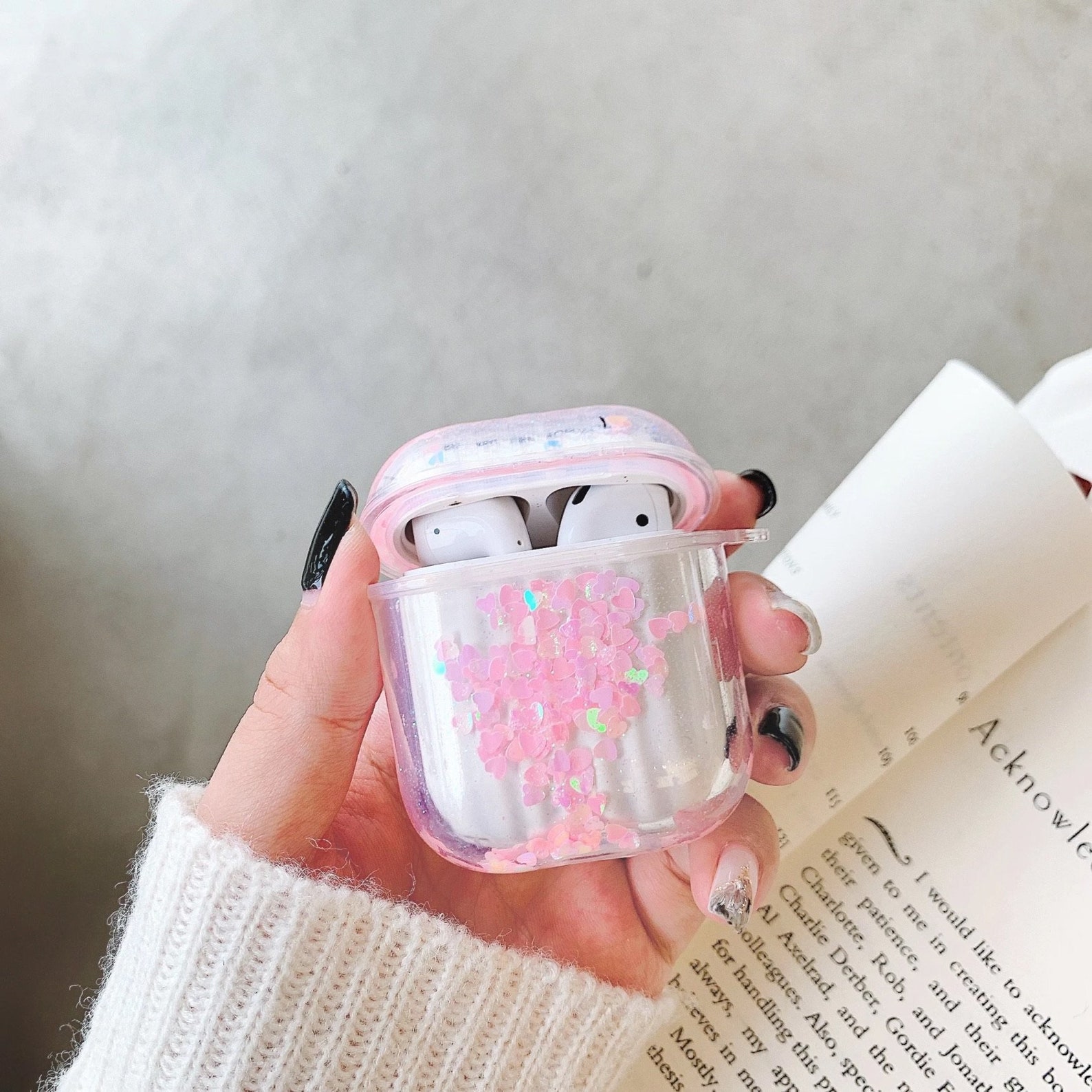 Liquid Glitter Case AirPod Pro and Generation 1&2 Etsy