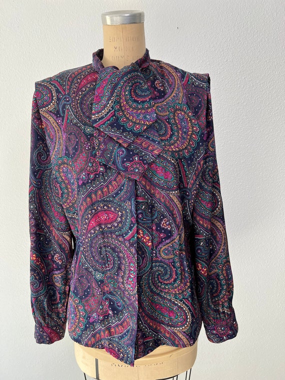Vintage paisley blouse - Gem