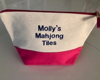 Personalized Mahjong Tile Bag