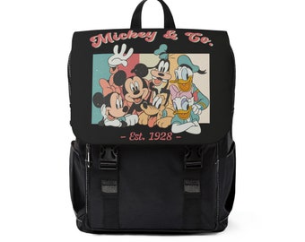 Mickey & Friends Vintage - Unisex Casual Shoulder Backpack