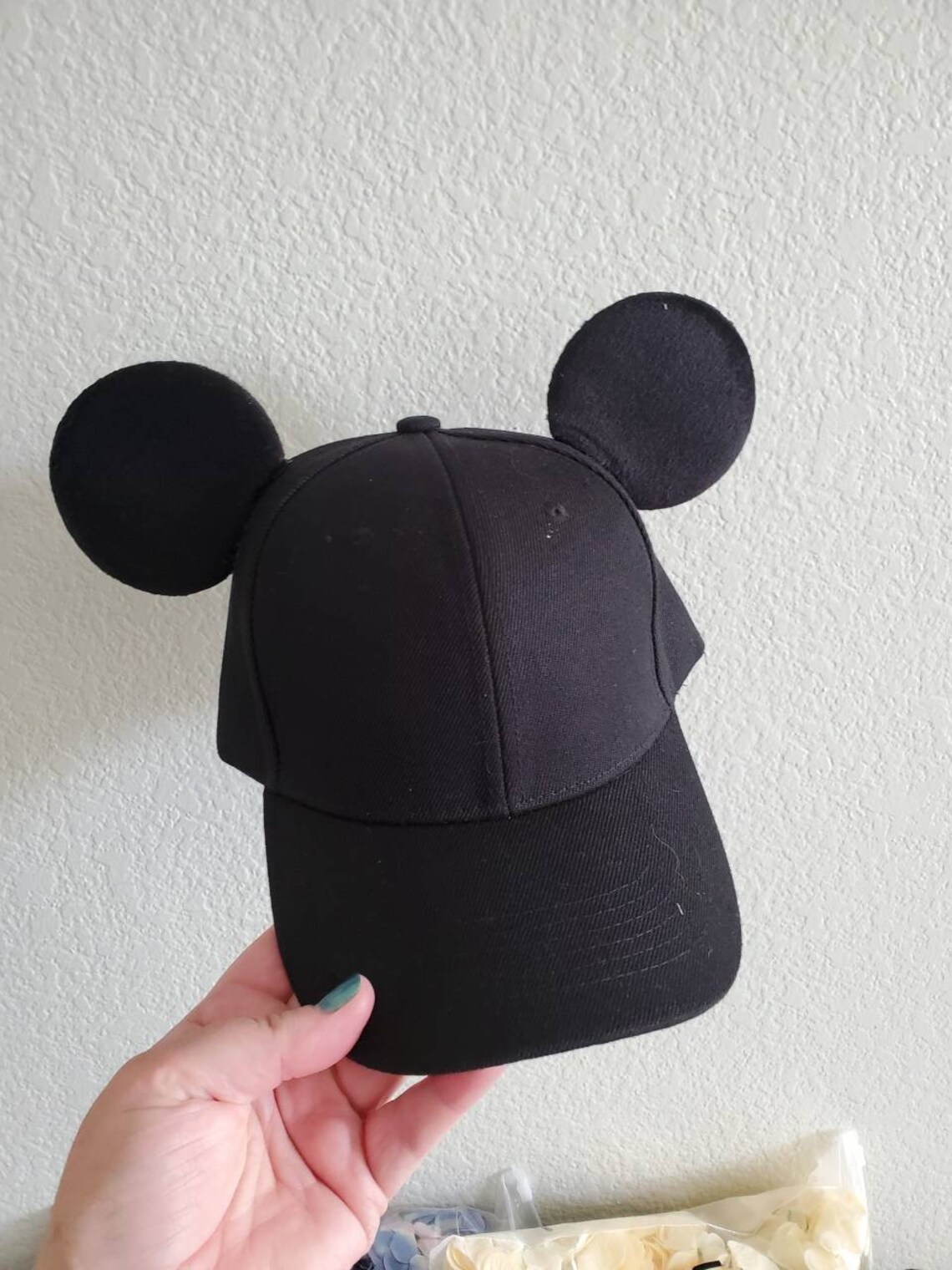 Baseball Hat Mickey Ears Etsy