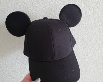 Baseball Hat Mickey Ears - Etsy