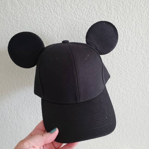 Baseball Hat Mickey Ears - Etsy