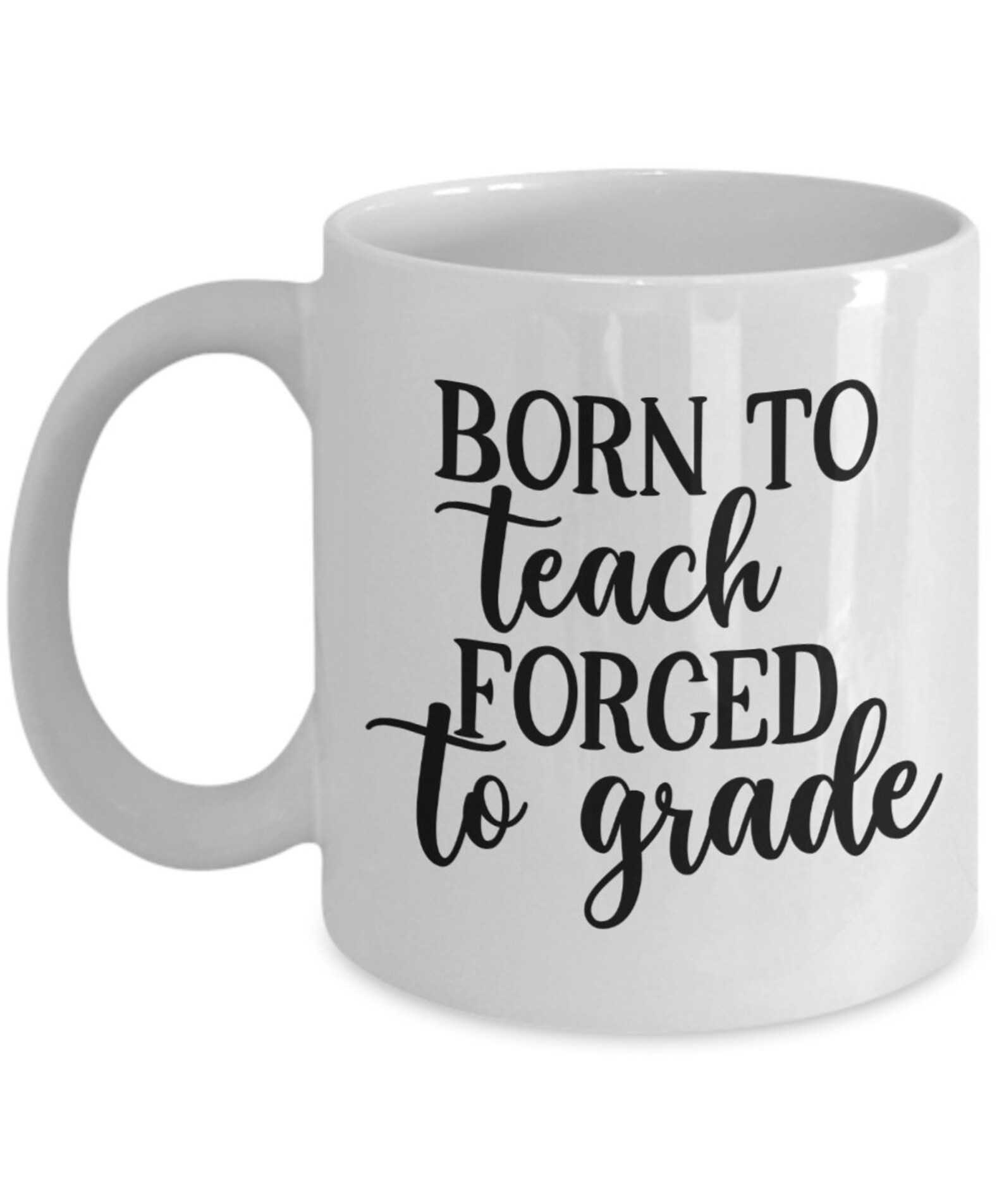 Novelty coffee mug for teachers. funny quotes on mug. Etsy