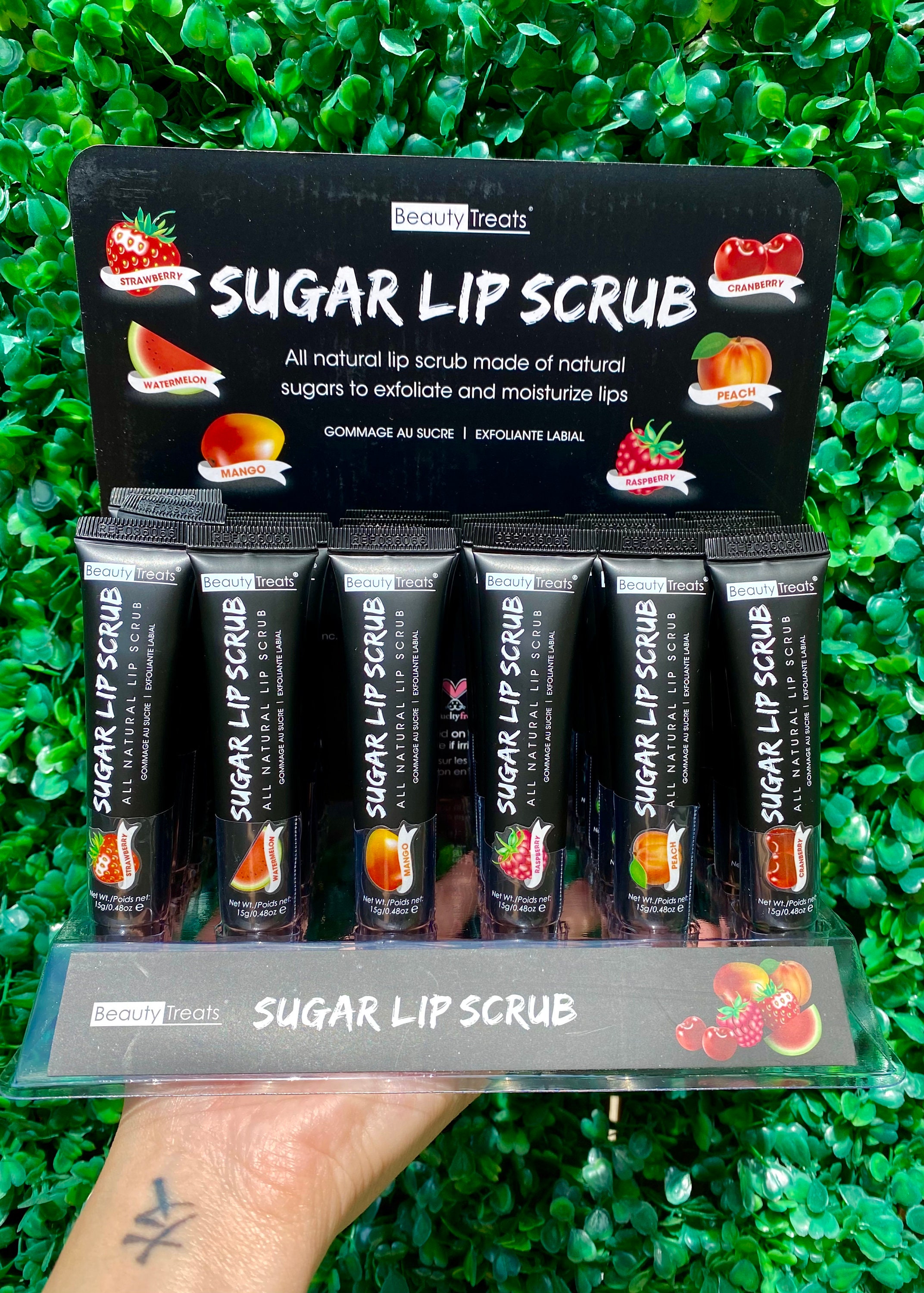 Fruit Lip Scrub Tube Lip Scrub Natural Sugar Exfoliator Etsy