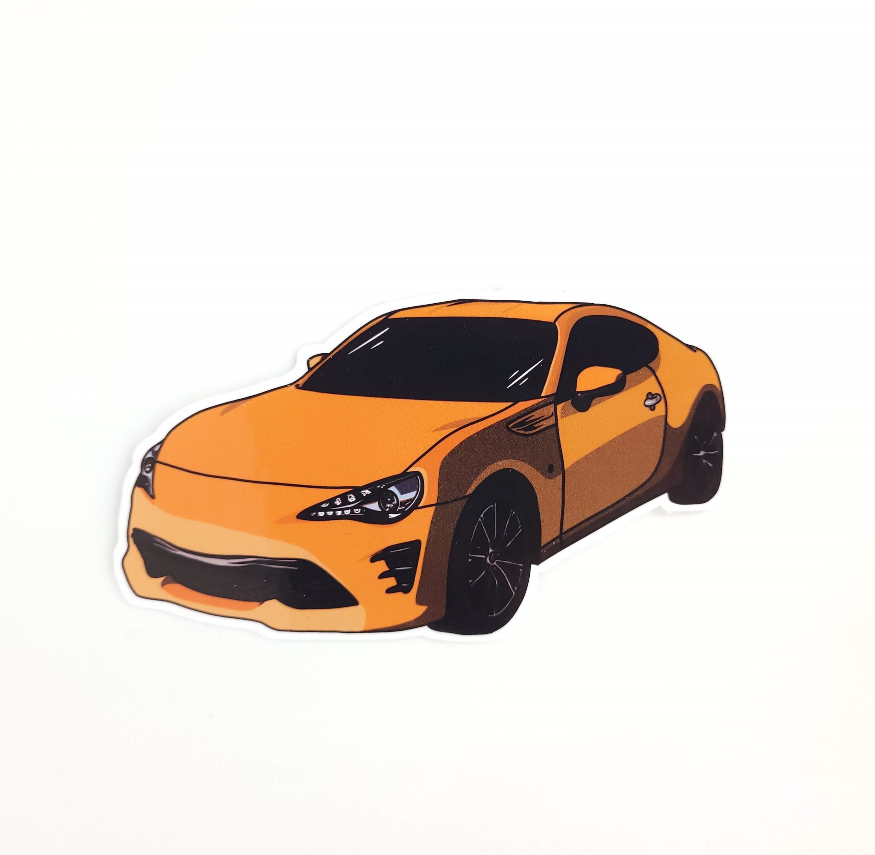 Toyota Gt86 Sticker Car Sticker Etsy