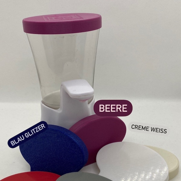 Sagrotan No Touch Seifenspender Deckel zum Nachfüllen aus dem 3D Drucker Nachfülldeckel refill cover-Badezimmer-Seifenspender-nachhaltig