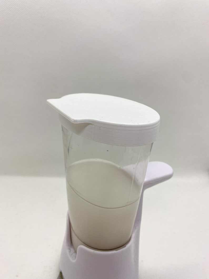 Sagrotan No Touch Seifenspender Deckel zum Nachfüllen aus dem 3D Drucker Nachfülldeckel refill cover-Badezimmer-Seifenspender-nachhaltig Bild 6