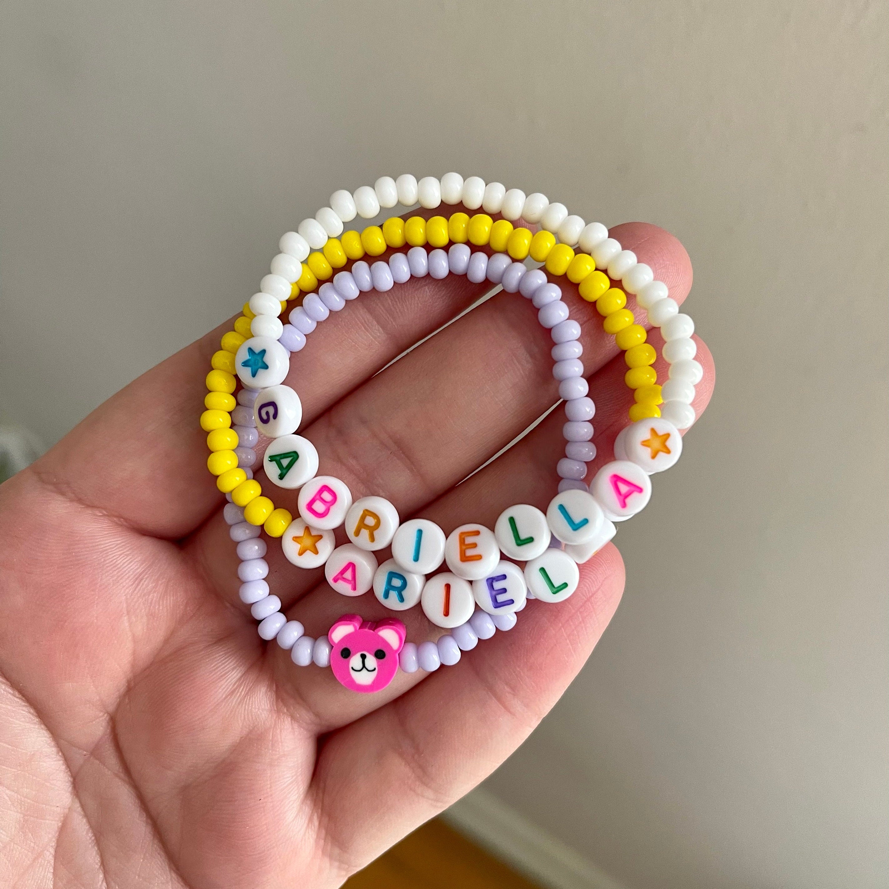 Multicolor Enamel Flower Bracelet - Girls & Teens