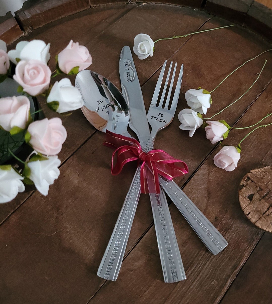 Customizable Engraved Cutlery Etsy