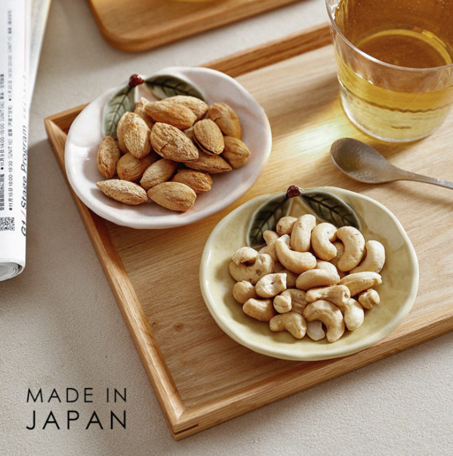 Set of 4 Japanese Yuzu Shaped Handmade Ceramic Dish Etsy