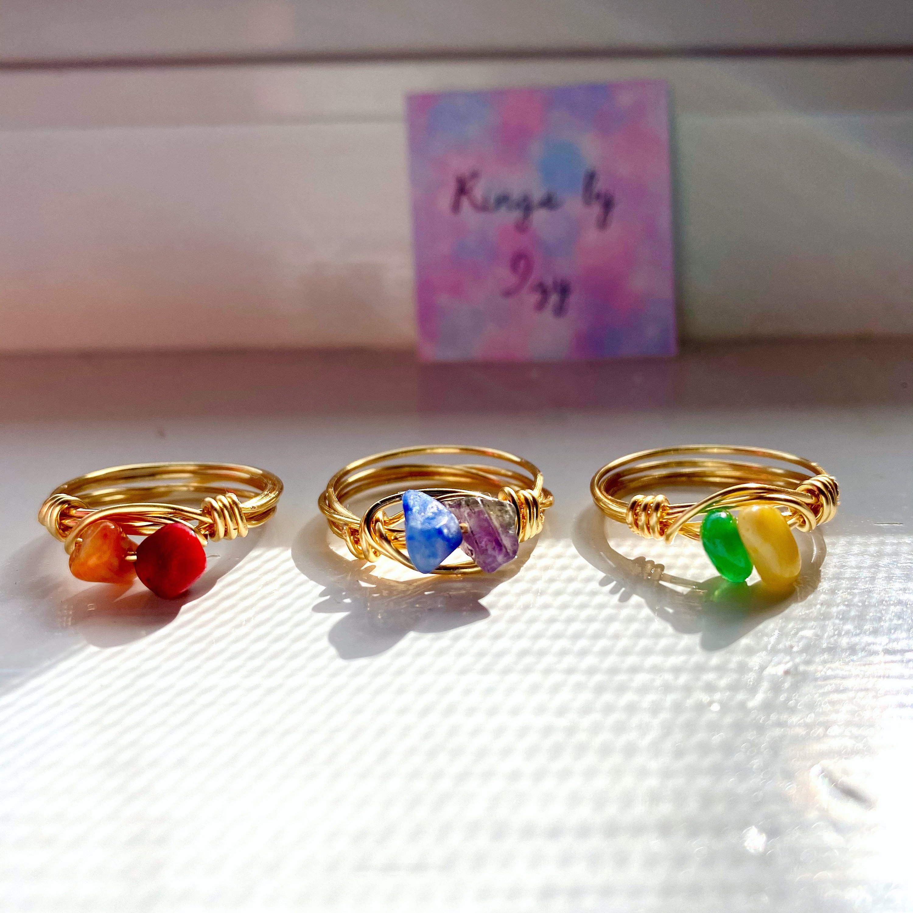 Infinity Stone Rings | Etsy