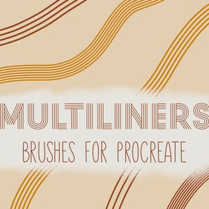 Multiliners / Pinceles para Procreate