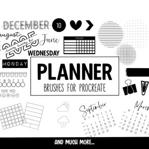 Ultimate planner BUNDLE for Procreate | Procreate planner stamps