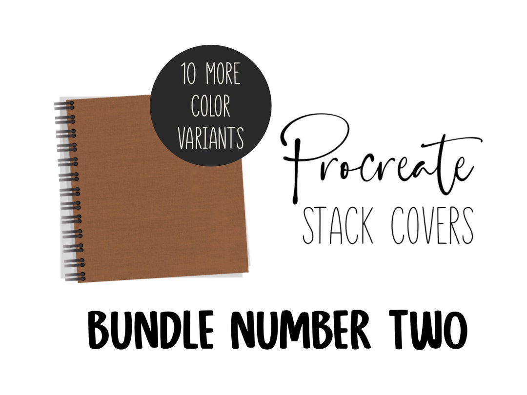 Procreate Stack Covers BUNDLE TWO Procreate Organization Get Organized