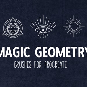 Magic Geometry | Brushes for Procreate