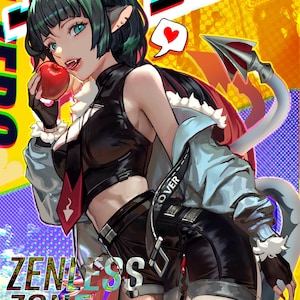Zenless Zone Zero - Jane Doe 11x17 inch Poster Print