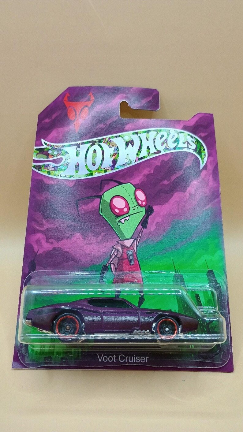 Hot Wheels Custom Invader Zim Collection Pack - Doom Cruiser & Voot ...