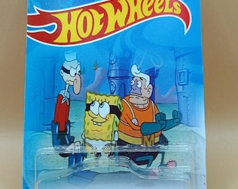 Hot Wheels SpongeBob Invisible Boatmobile - ULTRA RARE "Stealth Mode" Custom