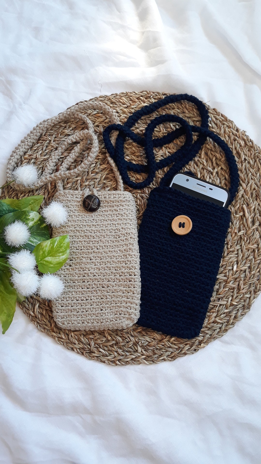 Mini Cell Phone Bag Crossbody Cell Phone Pouch Minimalist Etsy