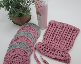 Pattern Flower Makeup Remover PadCoaster